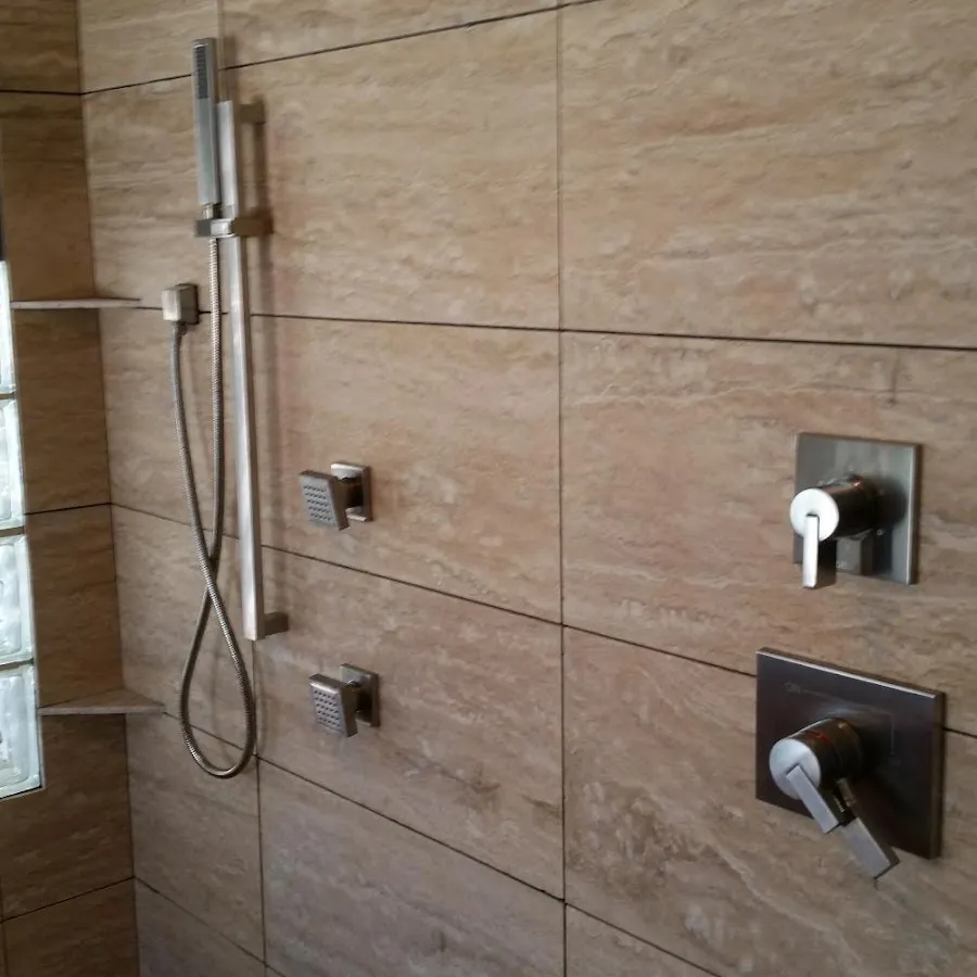 Shower fixture installation for Water Heater Replacement in Fort Mill